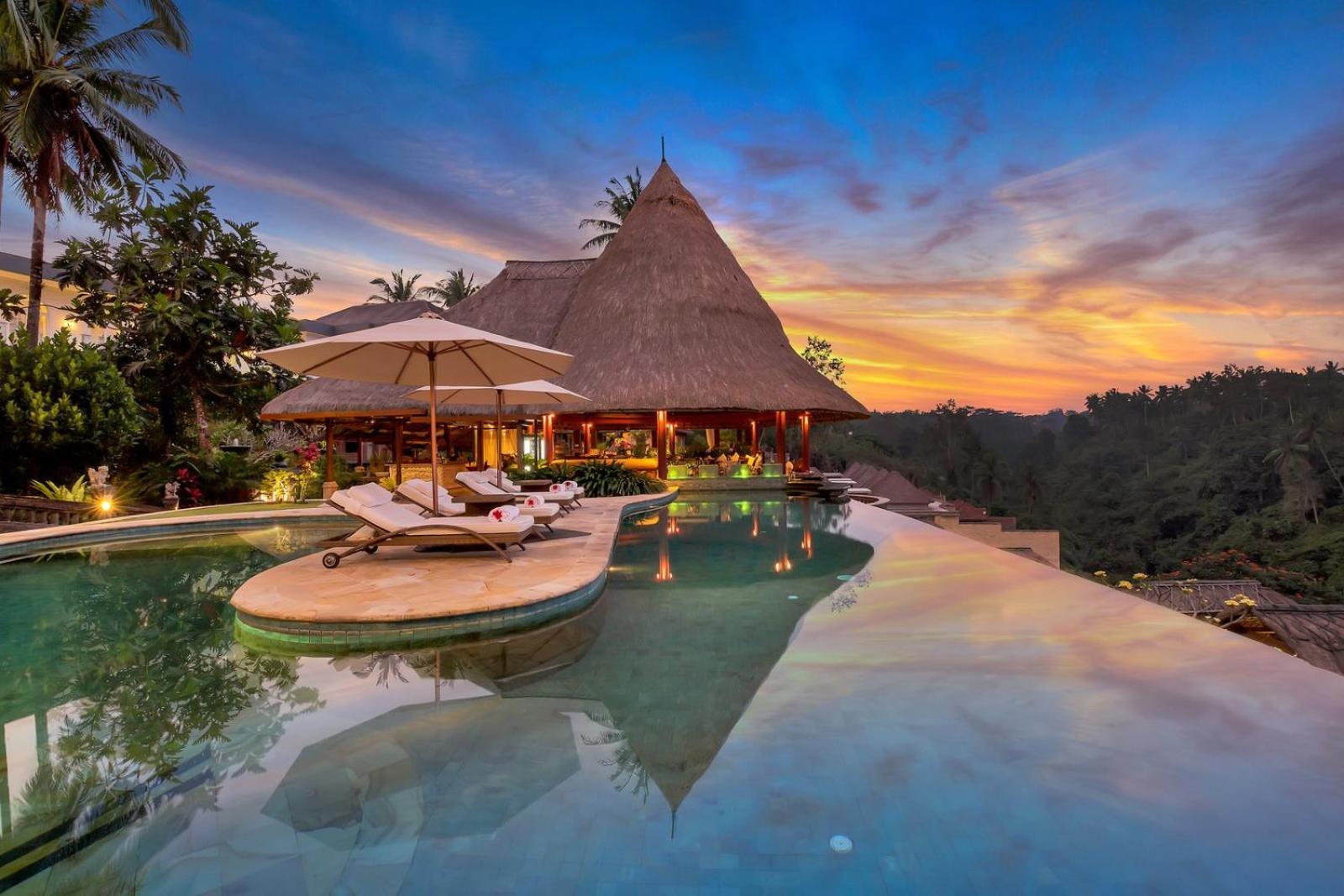 Cascades Suites Ubud Kültér fotó